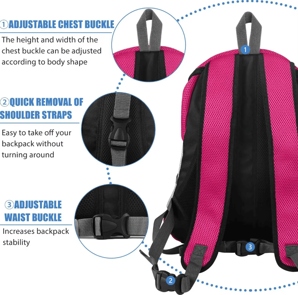 Breathable Dog Travel Carrier Backpack – Comfortable & Secure for Small to Medium Dogs - TailTrove™