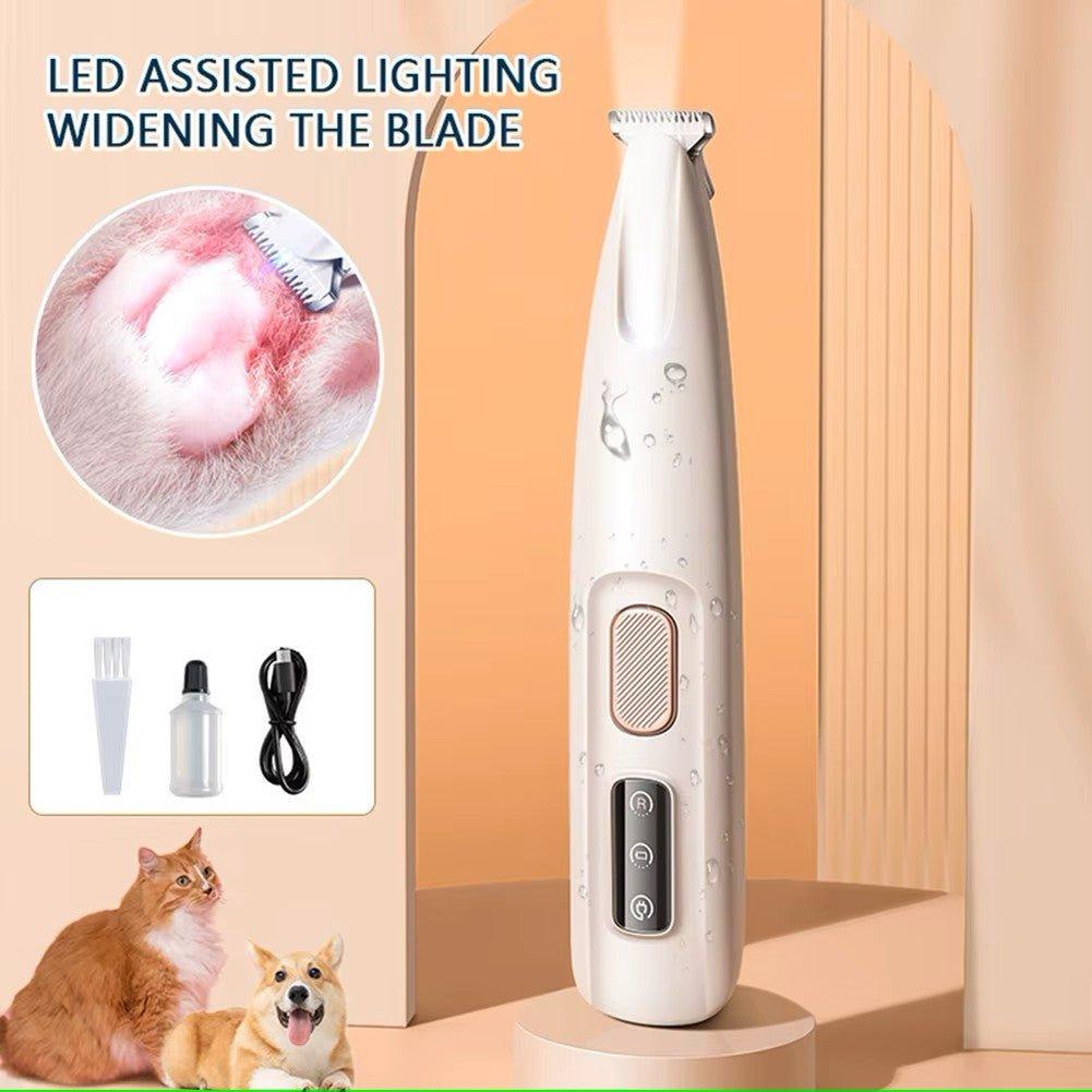 LED Pet Grooming Trimmer – Waterproof, Quiet & Easy to Use - TailTrove™