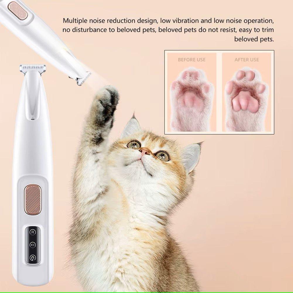 LED Pet Grooming Trimmer – Waterproof, Quiet & Easy to Use - TailTrove™