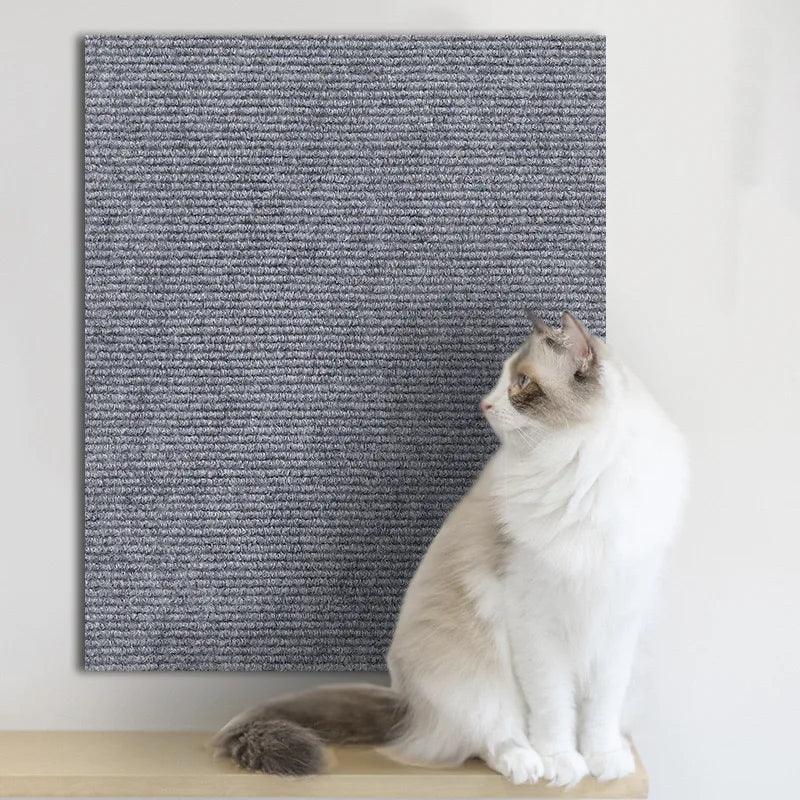 Self - Adhesive Cat Scratch Mat – Cut to Fit & Protect Your Home - TailTrove™