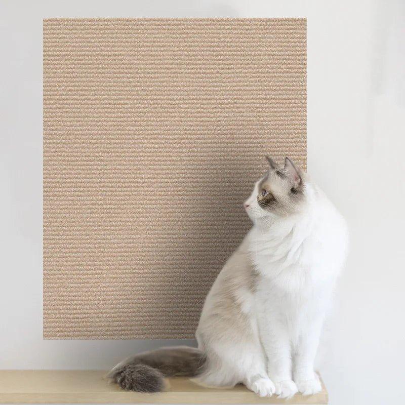 Self - Adhesive Cat Scratch Mat – Cut to Fit & Protect Your Home - TailTrove™