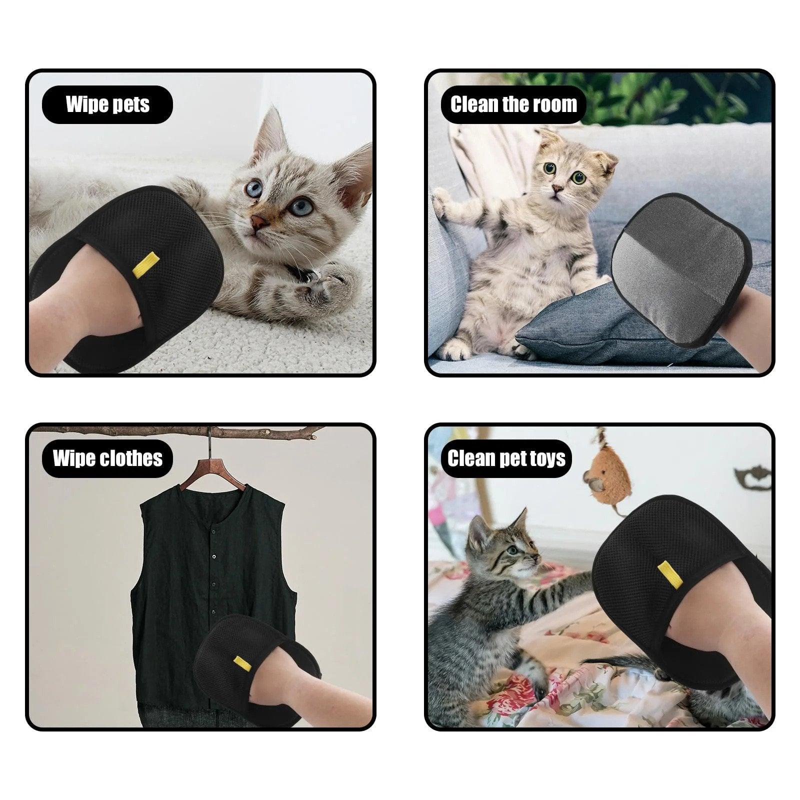 TailTrove™ Gentle Touch Grooming & Deshedding Glove - TailTrove™