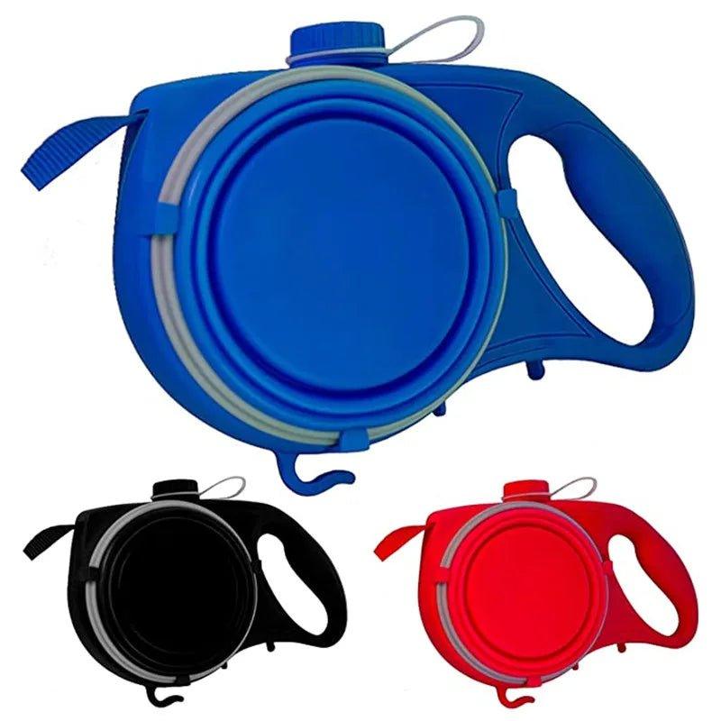 The Ultimate 4 - in - 1 Dog Leash for Hydration, Safety & Clean Walks - TailTrove™